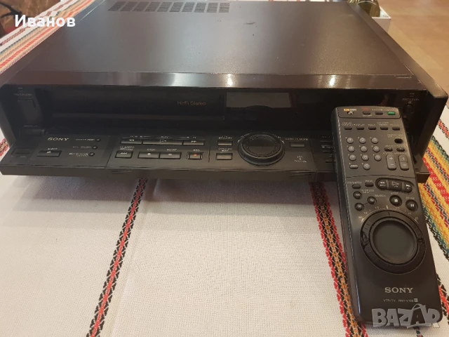 SONY SLV 835 HI-FI STEREO VIDEO , снимка 3 - Плейъри, домашно кино, прожектори - 51189284