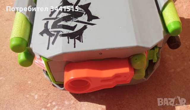 NERF Zombie Strike Sidestrike Blaster Бластер , снимка 4 - Други - 41904031