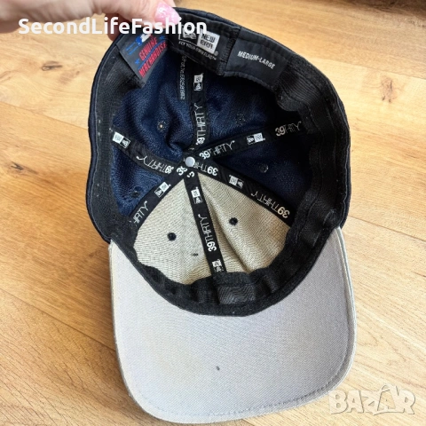 Бейзболна шапка с козирка New Era MLB New York Yankees, регулируема колекционерска , снимка 7 - Шапки - 53822383