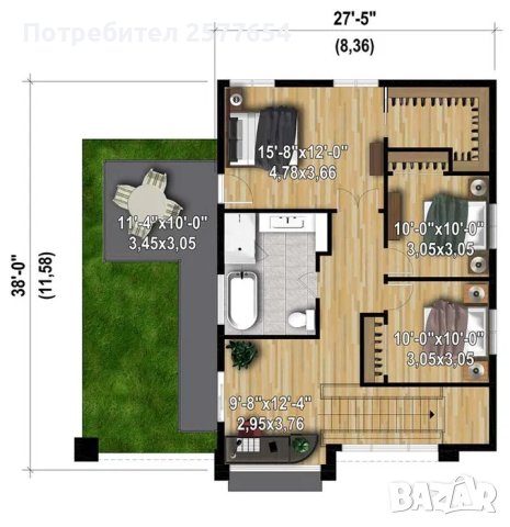 Сглобяеми Преместваеми Модулни Преносими Жилищни Мобилни -232м2 Кредит, снимка 3 - Строителни материали - 44207772