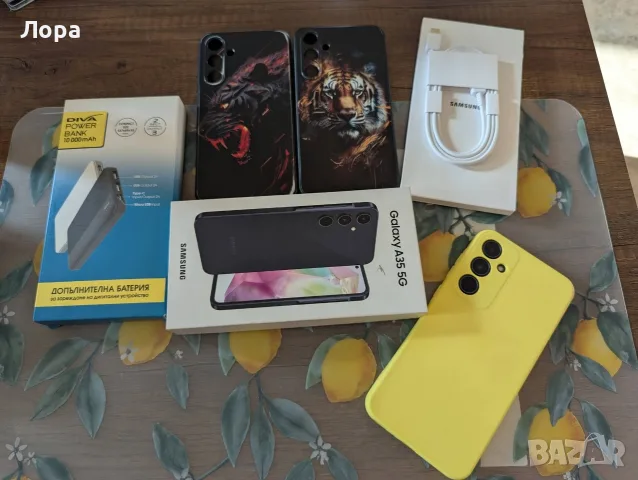 Samsung A35 5G пълен комплект