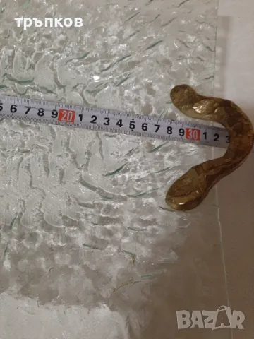 стъклена фруктиера ръчна изработка, снимка 6 - Декорация за дома - 50251844