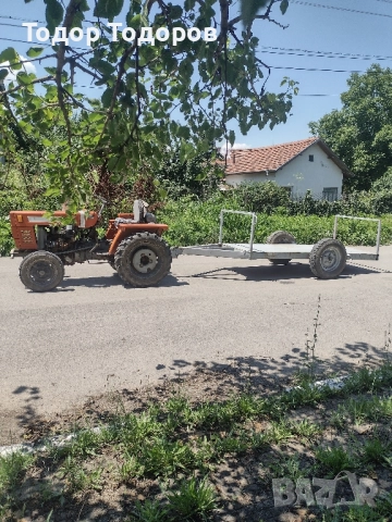 Платформа, ремарке за малък китайски или японски трактор за бали или кошери., снимка 10 - Селскостопанска техника - 52286190