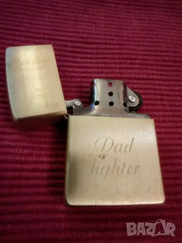 Оригинална,месингова,бензинова запалка ZIPPO. , снимка 8 - Запалки - 49631954