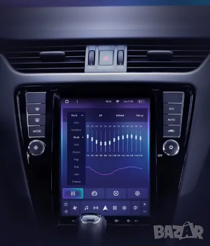 Мултимедия за SKODA OCTAVIA 9.7" тип TESLA, вертикална Навигация, 2DIN, плеър, стил Тесла, Octavia 3, снимка 8 - Аксесоари и консумативи - 49386667