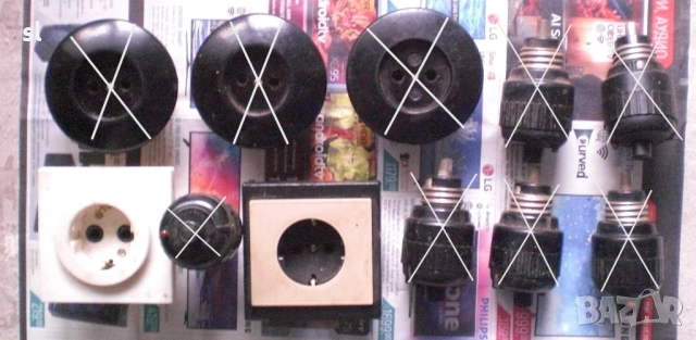 Автоматични предпазители,ел.контакти,ел.ключове,основи за предпазители, снимка 5 - Ключове, контакти, щепсели - 29447865