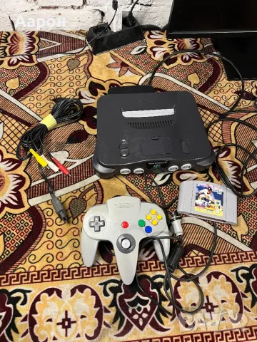 Nintendo 64 комплект , снимка 2 - Nintendo конзоли - 49323736