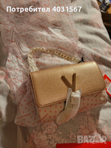 Дамска чанта VALENTINO - розова, чисто нова, оригинал, уникат!, снимка 9 - Чанти - 44783040