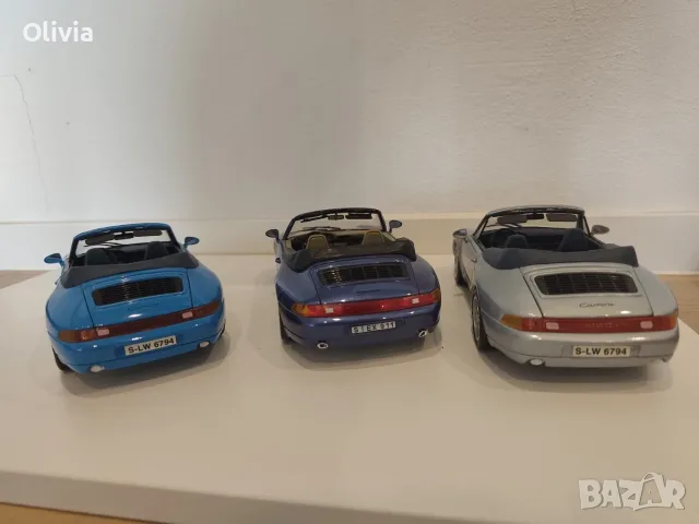 Porsche Carrera 1:18 Mercedes DTM , Ferrari Testarossa Mira, Maisto , снимка 2 - Колекции - 55726607