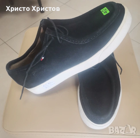 Мъжки обувки TOMMY ✔️ Размер 40 / Стелка 25.5 см., снимка 2 - Ежедневни обувки - 53769341