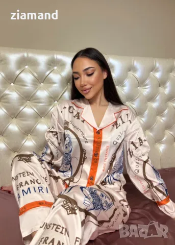 Комплект луксозна пижама сатен