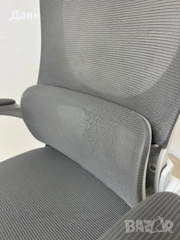 Ергономичен офис стол Vinsetto с регулируема височина, подвижна облегалка за глава, снимка 4 - Столове - 52813002