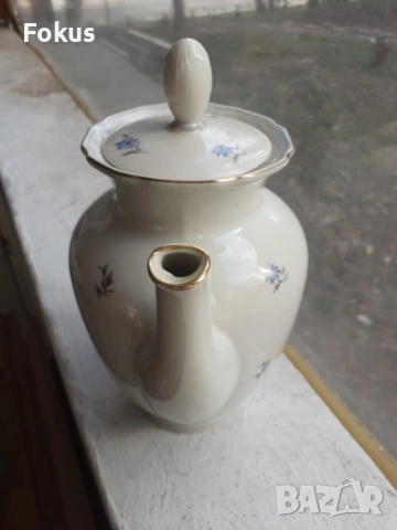 Чайник немски порцелан Reichenbach произведен 1969 - 1981год, снимка 4 - Антикварни и старинни предмети - 53388632