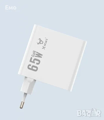 Тройно бързо зарядно устройство - 2xType-C+USB-A, снимка 4 - Оригинални зарядни - 48466147