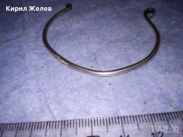 СТАРА СРЕБЪРНА ГРИВНА Тип ТОРКВА ВИСОКА ПРОБА СРЕБРО РЪЧНА МАЙСТОРСКА КЛАСИЧЕСКА ИЗРАБОТКА 20128, снимка 10 - Антикварни и старинни предмети - 40524062