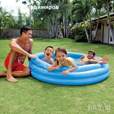 Надуваем басейн - 1.47м х 33см - Intex, снимка 4 - Басейни и аксесоари - 53506430