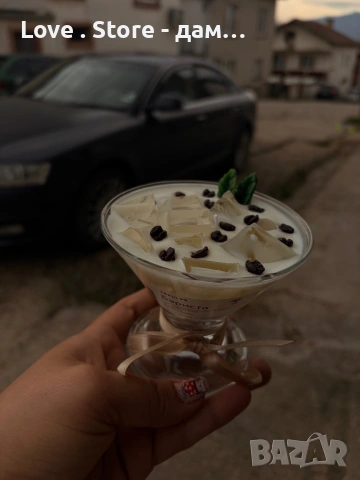 Подарък ароматна свещ , снимка 6 - Ръчно изработени сувенири - 53614193