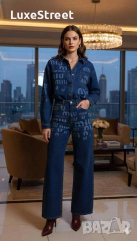 Дамски Комплект 🤍MIU MIU 