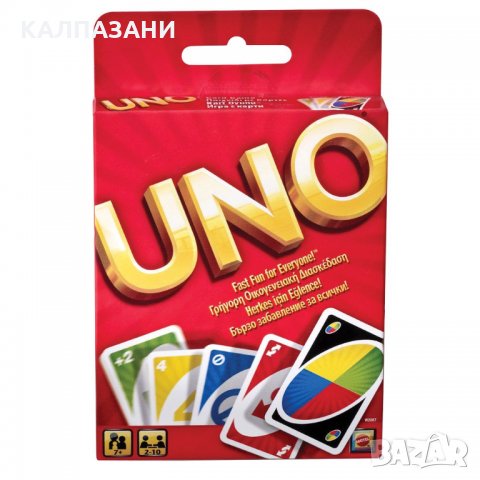 UNO Карти за игра на български език W2085