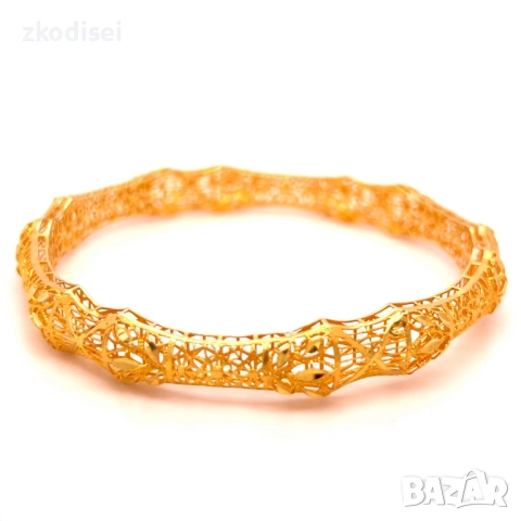 Златна дамска гривна 9,08гр. 14кр. проба:585 модел:34360-1, снимка 3 - Гривни - 51753439