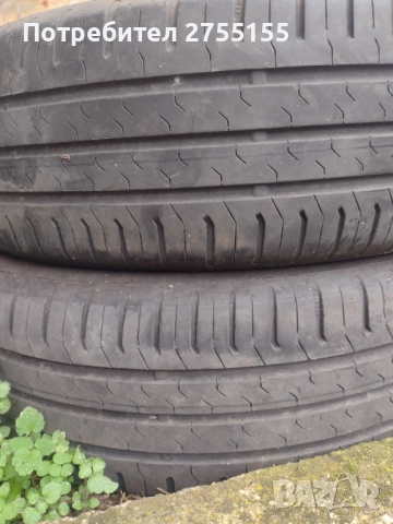 Гуми размер 185/65/R 15 марка Continental eco contact грайфер около 6 милиметра нямат наранявания., снимка 3 - Гуми и джанти - 52668410
