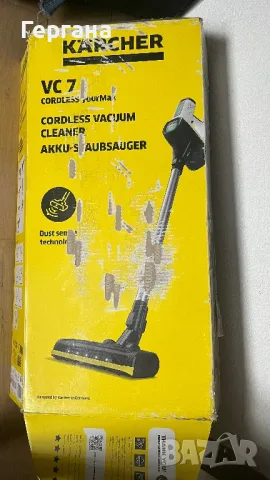 Акумулаторна прахосмукачка Karcher VC 6 cordless yourMax, снимка 6 - Прахосмукачки - 48767334