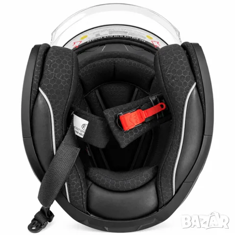 Отворена мото каска YEMA ECE R22.06 с два визьора бяло, снимка 5 - Аксесоари и консумативи - 55865687