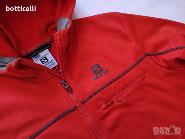 SALOMON AdvanceedSkin Mens Full zip - M - оригинално мъжко горнище, снимка 5 - Спортни дрехи, екипи - 52828920