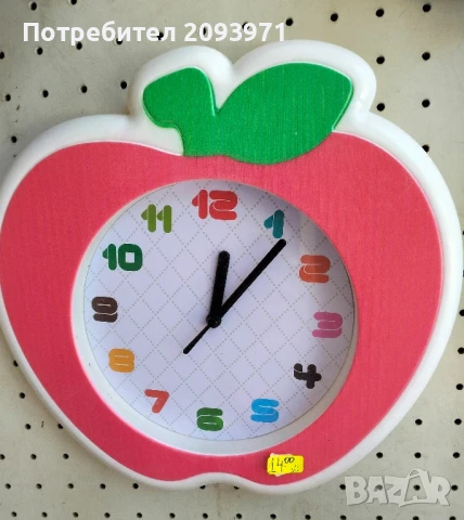 детски стенен часовник, снимка 2 - Детски - 50879337