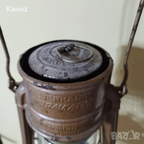 стар газов фенер 276 Фюерханд, снимка 4 - Антикварни и старинни предмети - 55946406
