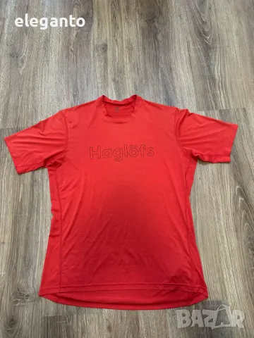 Мъжка  тениска HAGLOFS RIDGE TEE , L размер , снимка 2 - Тениски - 50034172