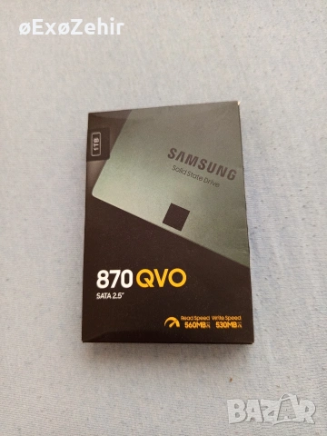 Samsung 870 QVO 1tb, снимка 2 - Твърди дискове - 53005770