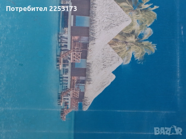 Голяма картина-ковьор за стена.Соц.картини СССР в рамки., снимка 7 - Декорация за дома - 49895559