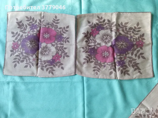 Комплект за сервиране от социализма , снимка 7 - Покривки за маси - 49553820