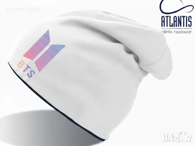 Шапки, тип beanie BTS / BLACK PINK K-POP - универсален размер. Четири цвята!, снимка 2 - Шапки - 38724241