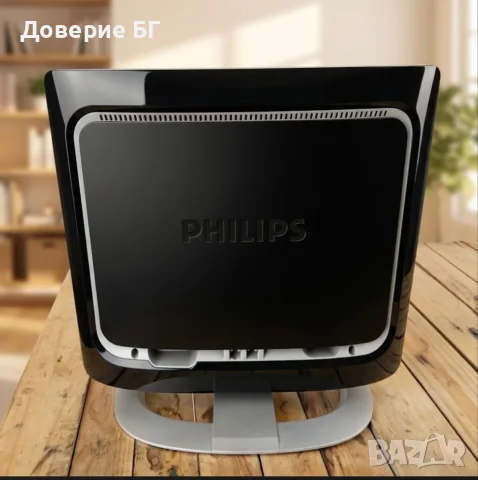 19" LCD Монитор Philips 190X7FB – Перфектен с вградени тонколони, снимка 2 - Монитори - 56185271