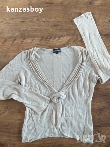 emporio armani - страхотна дамска блуза, снимка 5 - Блузи с дълъг ръкав и пуловери - 35973575