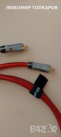 QED reference audio 1 интерконект кабел чинчове , снимка 3 - Други - 42608464