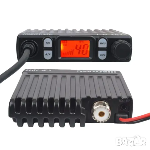 CB мобилна радиостанция Hiroyasu CB-1011 27MHz FM/AM 8W 40Ch+антена, снимка 9 - Аксесоари и консумативи - 50155117