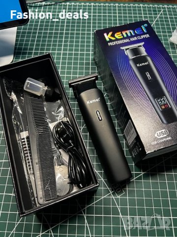 Нов Комплект  Професионална машинка тример за подстригване коса брада /Мъже , снимка 9 - Тримери - 41662531