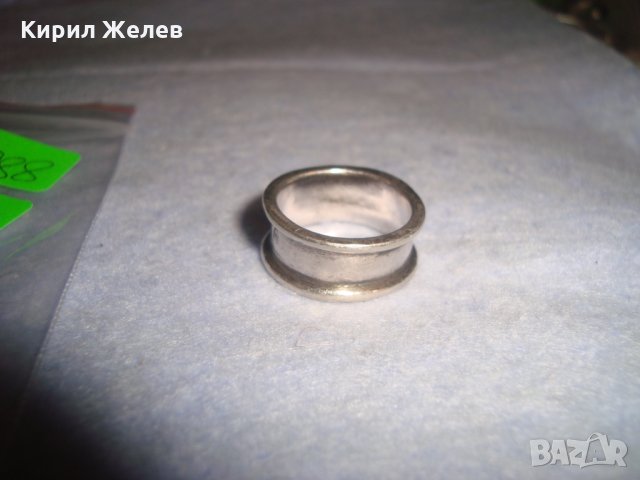 СРЕБЪРНА АРТ ДИЗАЙНЕРСКА ХАЛКА ПРЪСТЕН МАСИВНО СРЕБРО 925 БУТИКОВО БИЖУ 25988, снимка 13 - Пръстени - 35950814
