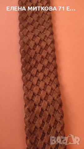 Два широки колана от естествена кожа с масивни токи, снимка 7 - Колани - 52334521