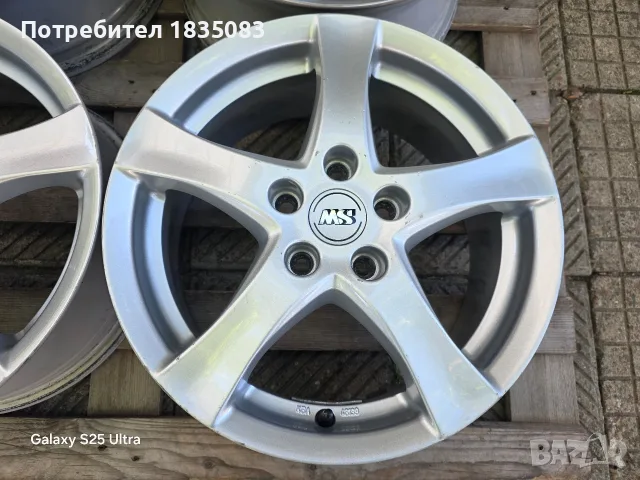 Лети джанти 16ки 5х108 Borbet, снимка 6 - Гуми и джанти - 56246312
