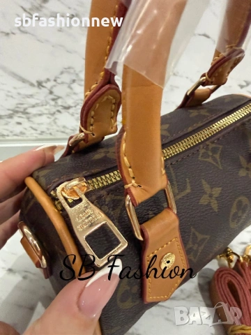 Louis Vuitton в кафяво, снимка 6 - Чанти - 53081372