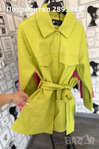 Нов кожен модел, снимка 2 - Якета - 53727590