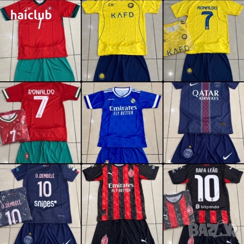 Детски футболни екипи.Нови модели 2026/Football equipment Yamal/Messi, снимка 4 - Детски комплекти - 53869959