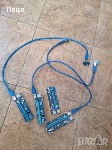 PTSAYING PCI-E 1X TO 16X VER 006C  /4 Броя/