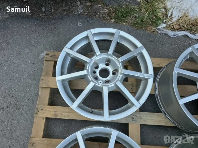 Продавам 4бр алуминиеви джанти Azev Type U  17x8J  ET30 5х108мм, снимка 3 - Гуми и джанти - 55740241