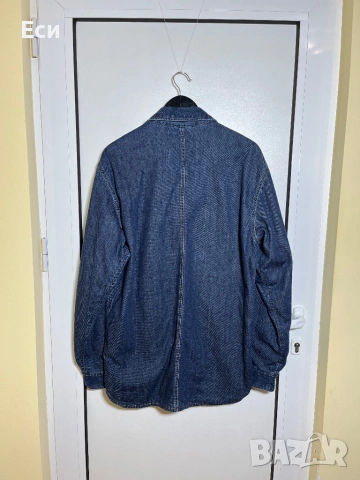 Дънкова риза Carhartt Workwear Blanket Overshirt (оригинал размер М M), снимка 2 - Ризи - 53344262