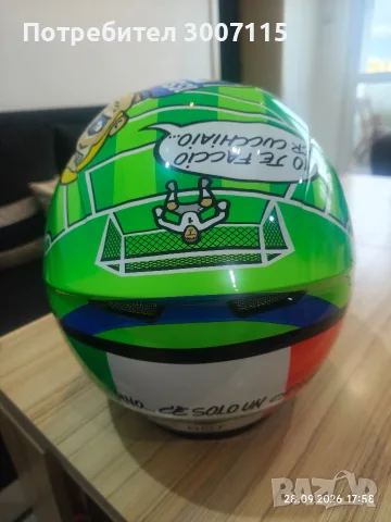 Мото каска AGV K3 sv Rossi Mugello, снимка 4 - Спортна екипировка - 56259906
